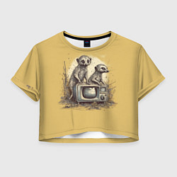 Женский топ Сурикаты ждут новостей