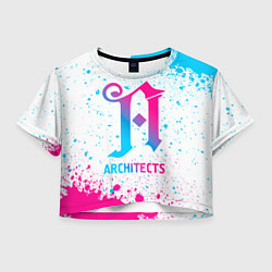 Женский топ Architects neon gradient style