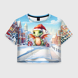 Женский топ Дракон ледяной вихрь