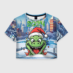 Женский топ Маленький дракон Грин