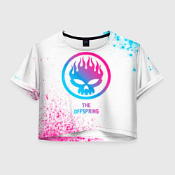 Женский топ The Offspring neon gradient style