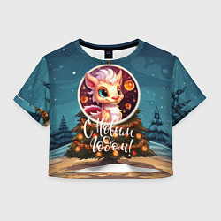 Женский топ Кроха олицетворяющий зиму