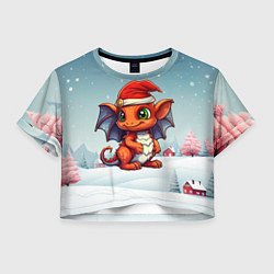 Женский топ Символ нового 2024 года дракон