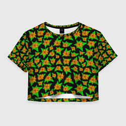 Женский топ Узорчатые цветы