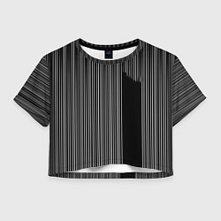 Женский топ Visual zebra stripes