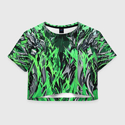 Женский топ Сталь и зелёная энергия