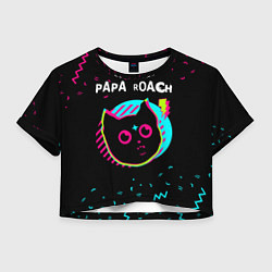 Женский топ Papa Roach - rock star cat