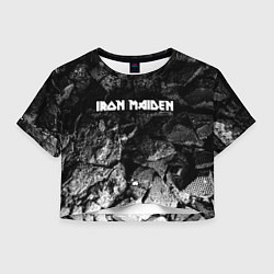 Женский топ Iron Maiden black graphite