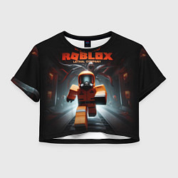 Женский топ Lethal company Roblox