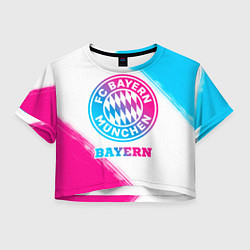 Женский топ Bayern neon gradient style