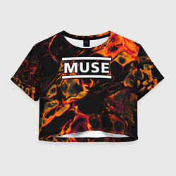 Женский топ Muse red lava