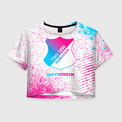 Женский топ Hoffenheim neon gradient style