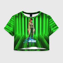 Женский топ Stellar Blade green Eve