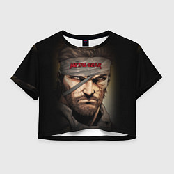 Женский топ Metal gear Venom Snake