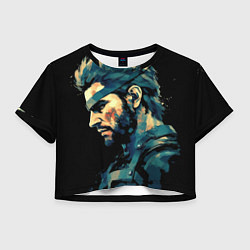 Женский топ Веном Снейк Metal gear game