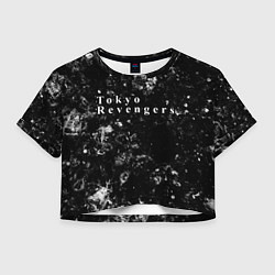 Женский топ Tokyo Revengers black ice