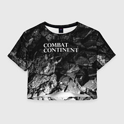 Женский топ Combat Continent black graphite