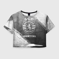 Женский топ Sporting - grey gradient