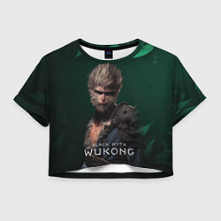Женский топ Black Myth Wukong Wukong зеленый фон