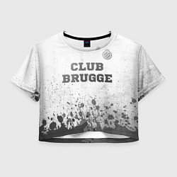 Женский топ Club Brugge - white gradient посередине