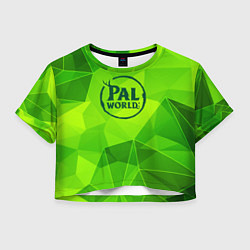 Женский топ Palworld green poly