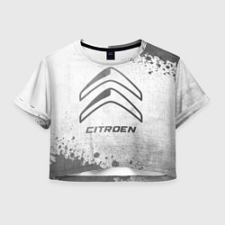 Женский топ Citroen - white gradient