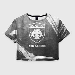 Женский топ AEK Athens - grey gradient