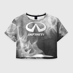 Женский топ Infiniti - grey gradient