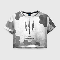 Женский топ The Witcher - white gradient