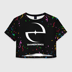 Женский топ Evanescence конфети