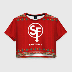 Женский топ Sally Face new year