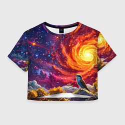 Женский топ Кукушка в космосе