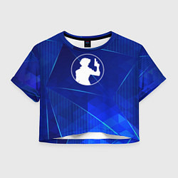 Женский топ Cowboy Bebop blue poly