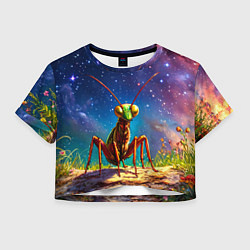 Женский топ Богомол и звездное небо