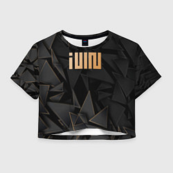 Женский топ Gidle golden poly