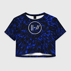 Женский топ Twenty One Pilots blue energy