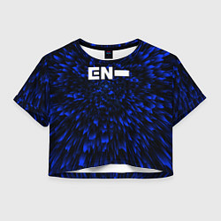 Женский топ Enhypen blue energy