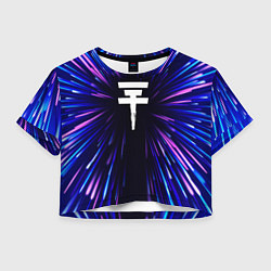 Женский топ Tokio Hotel neon energy