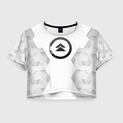 Женский топ Ghost of Tsushima white poly