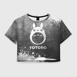 Женский топ Totoro - grey gradient