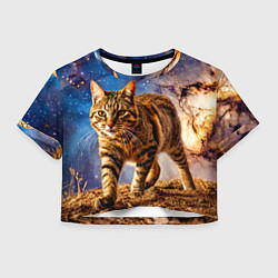 Женский топ Пиксибоб в космосе