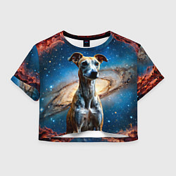 Женский топ Уиппет в космосе