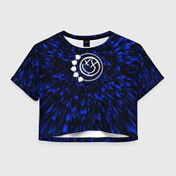 Женский топ Blink 182 blue energy