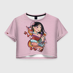 Женский топ Красивая Мулан и Мушу - big pictures