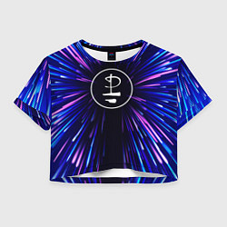 Женский топ Pink Floyd neon energy