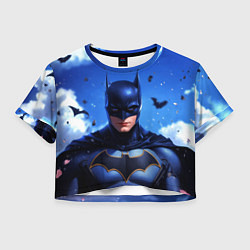 Женский топ Бэтмен синее небо
