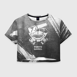Женский топ Tokyo Ghoul - grey gradient