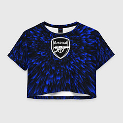 Женский топ Arsenal blue energy