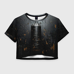 Женский топ Черная боксерская груша