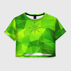 Женский топ Dark Souls green poly